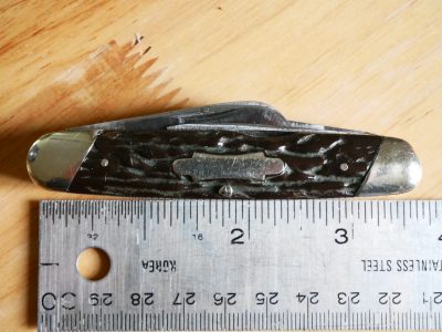 I.XL George Wostenholm Sheffield 4 blade folding knife - 1940's to 60's era. Marked on all blades, - Image 10