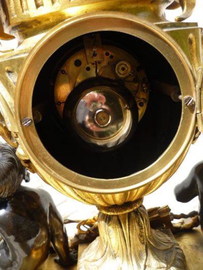 French ,Ormolou, Clock of large proportions. - Image 5