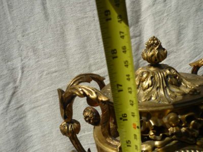 French ,Ormolou, Clock of large proportions. - Image 11