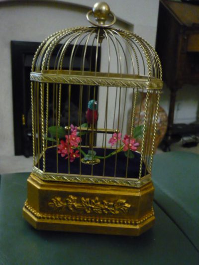 Singing Bird in gilded Cage Automaton. - Image 2