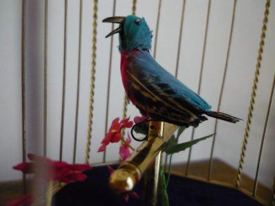 Singing Bird in gilded Cage Automaton. - Image 4