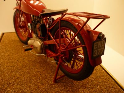 Scratch Built, Museum Quality, Model Triumph 350cc Motorcycle. - Image 8