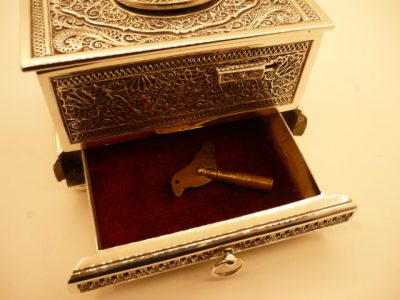 Karl Griesbaum Singing Bird Box Automaton, Music Box. - Image 8