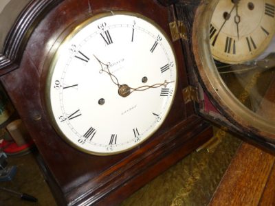 Georgian, Verge Eacapement,  Bracket Clock. - Image 7
