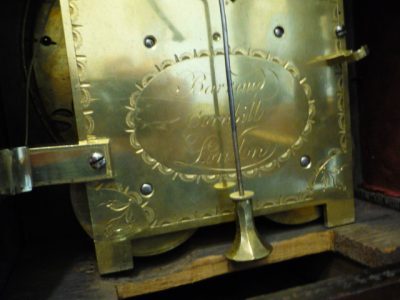 Georgian, Verge Eacapement,  Bracket Clock. - Image 9