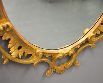 Carved Giltwood Mirror in the Style of Robert Adam - Image 11