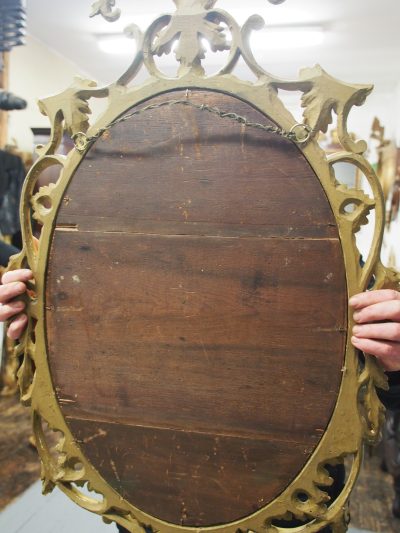 Carved Giltwood Mirror in the Style of Robert Adam - Image 12