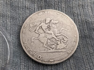 George 111 silver full crown 1819 - Image 2