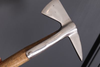 Pair of Elm Handled Auxiliary Fire Service Fireman's Axes - Image 5