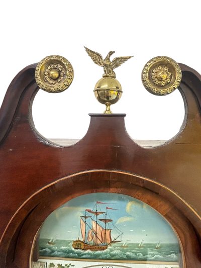 Fabulous Antique English “Langport” Longcase clock - 8 day - Image 14