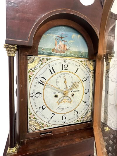 Fabulous Antique English “Langport” Longcase clock - 8 day - Image 12