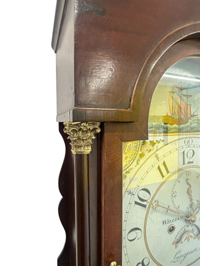 Fabulous Antique English “Langport” Longcase clock - 8 day - Image 11
