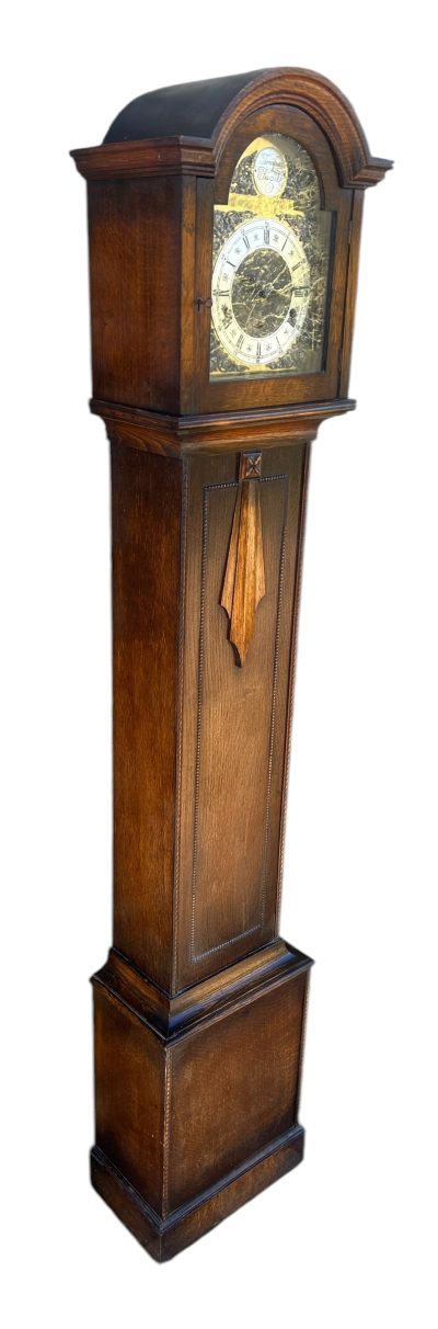 Wonderful Edwardian Westminster chime Grandmother Clock - Image 4