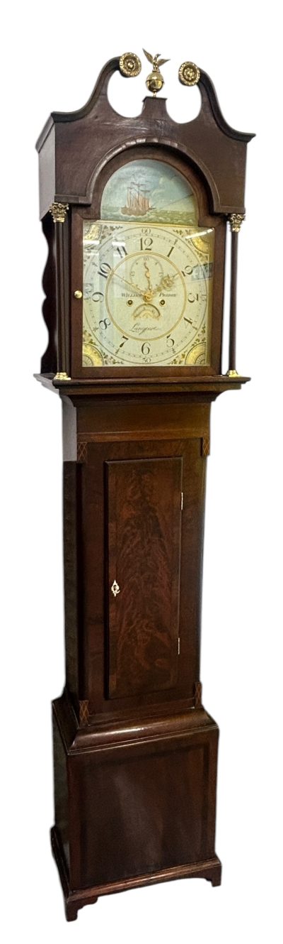Fabulous Antique English “Langport” Longcase clock - 8 day - Image 8
