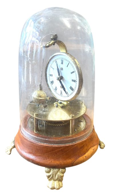 Wonderful Rare Conical Pendulum Mantel clock – ca1890 - Image 6