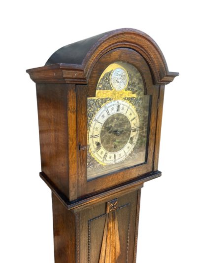 Wonderful Edwardian Westminster chime Grandmother Clock - Image 5