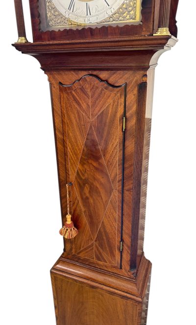 Fabulous “Plymouth Dock Banks” Longcase Clock – ca1810 - Image 12