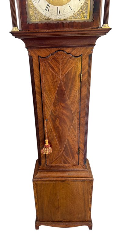 Fabulous “Plymouth Dock Banks” Longcase Clock – ca1810 - Image 9