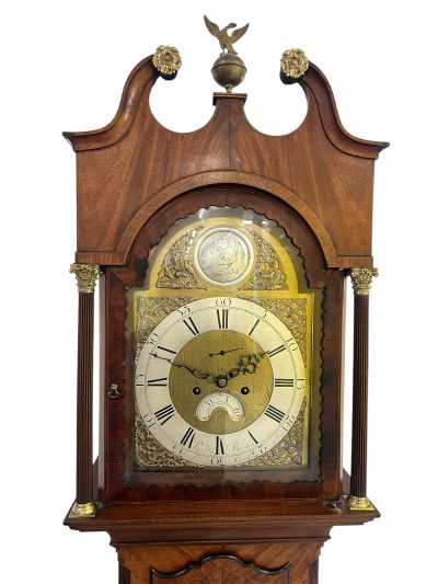 Fabulous “Plymouth Dock Banks” Longcase Clock – ca1810 - Image 7