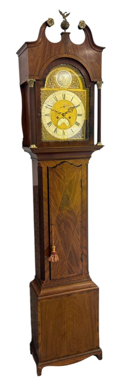 Fabulous “Plymouth Dock Banks” Longcase Clock – ca1810 - Image 6