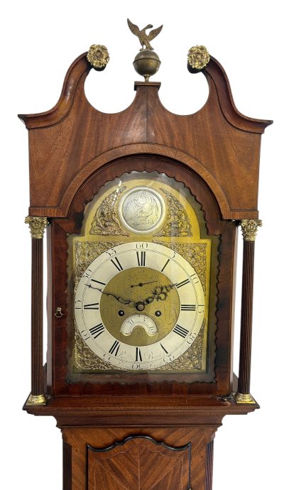 Fabulous “Plymouth Dock Banks” Longcase Clock – ca1810 - Image 3
