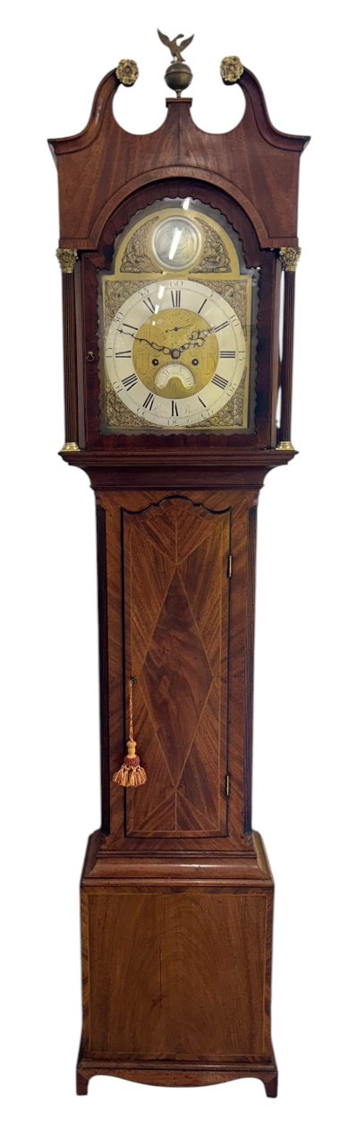 Fabulous “Plymouth Dock Banks” Longcase Clock – ca1810 - Image 2