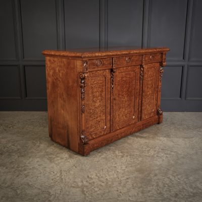 Victorian Pollard Oak Sideboard - Image 3