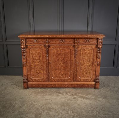 Victorian Pollard Oak Sideboard - Image 4