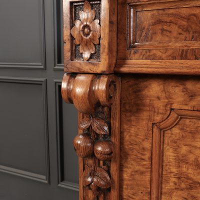 Victorian Pollard Oak Sideboard - Image 8