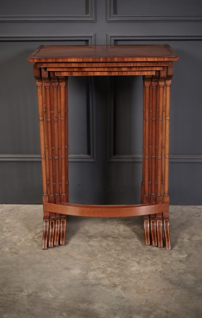 Superb Regency Satinwood Nest of Four Tables, Circa 1810 - Image 15