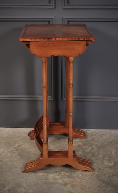 Superb Regency Satinwood Nest of Four Tables, Circa 1810 - Image 16
