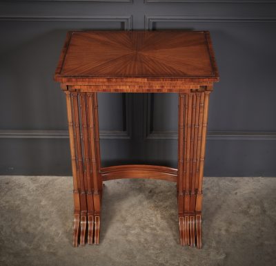 Superb Regency Satinwood Nest of Four Tables, Circa 1810 - Image 7