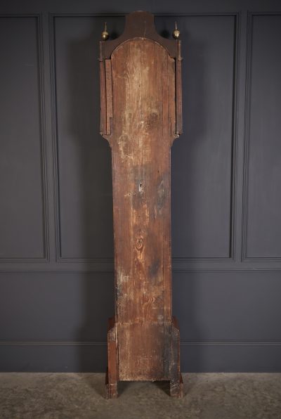 Queen Anne Walnut 8 Day Grandfather Clock - Image 10