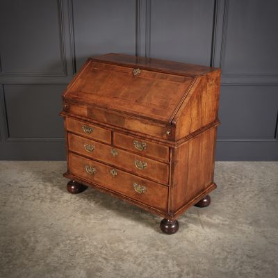 Queen Anne Walnut Bureau - Image 13