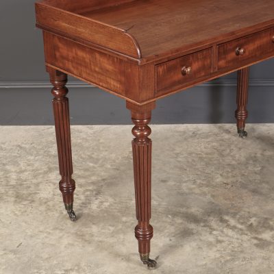 Regency Mahogany Side Table - Image 4