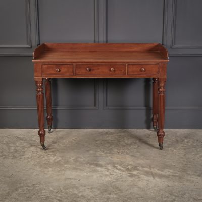 Regency Mahogany Side Table - Image 5
