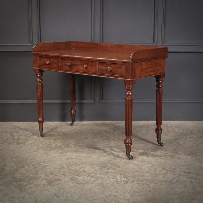 Regency Mahogany Side Table - Image 7