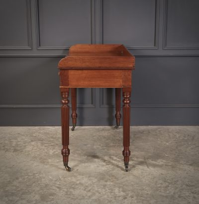 Regency Mahogany Side Table - Image 9