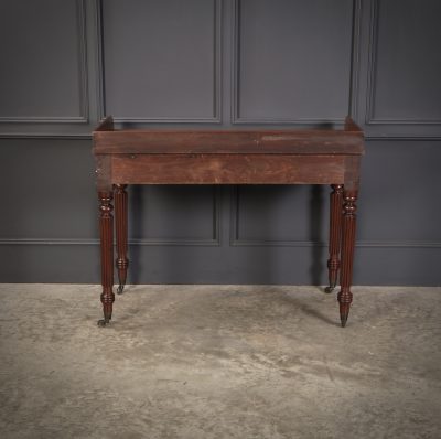Regency Mahogany Side Table - Image 10