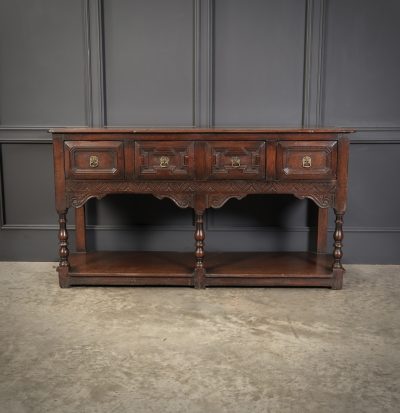 Rustic Oak Dresser Sideboard - Image 5