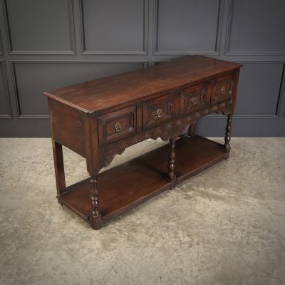 Rustic Oak Dresser Sideboard - Image 2