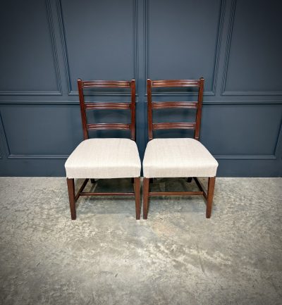 Set of Eighteen Georgian Mahogany Dining Chairs - Image 6