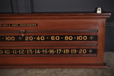 Antique Snooker Scoreboard by Orme & Sons Manchester - Image 3