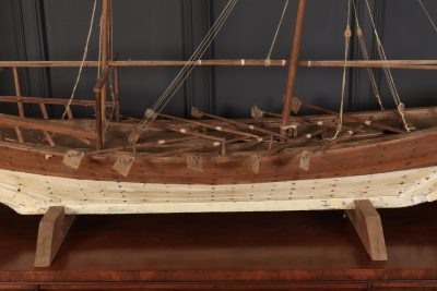 Large Model of Teak Dhow Boat - Image 2