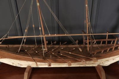 Large Model of Teak Dhow Boat - Image 9