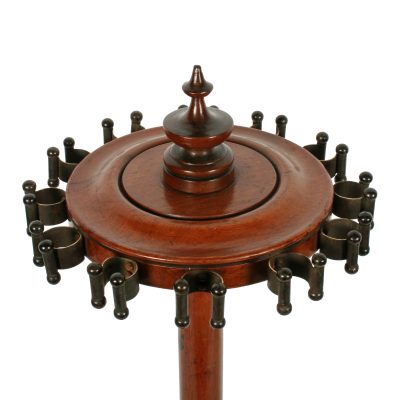Early Victorian Mahogany Billiard/Snooker Cue Stand - Image 2