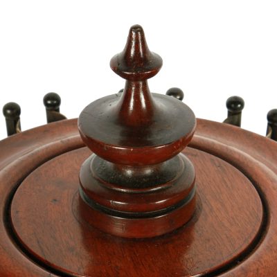 Early Victorian Mahogany Billiard/Snooker Cue Stand - Image 4