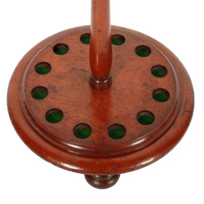 Early Victorian Mahogany Billiard/Snooker Cue Stand - Image 6