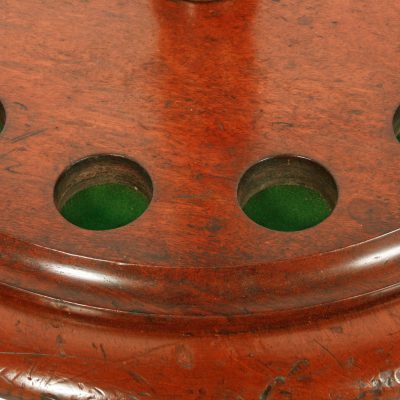 Early Victorian Mahogany Billiard/Snooker Cue Stand - Image 7