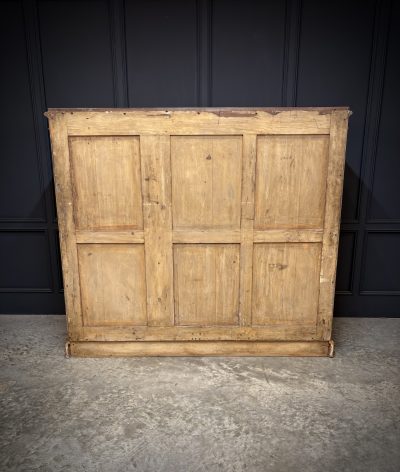 Low Victorian Birds Eye Maple Compactum Wardrobe - Image 4